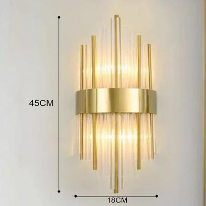 Avelena | Elegante LED-Wandleuchte in Gold