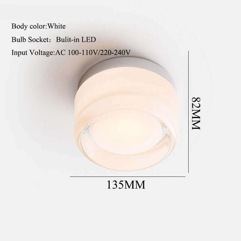 Avelena | Futuristische und einzigartige solide Plexiglas-Wandleuchte