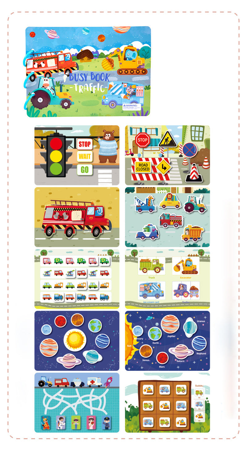 Avelena | Kreatives Montessori Aktivitätenbuch für Kinder