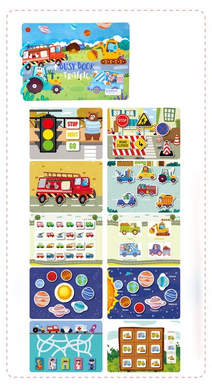Avelena | Kreatives Montessori Aktivitätenbuch für Kinder