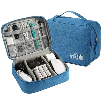 Avelena | TascaFlex Organizer | Reise-Kabeltasche & Gadget-Case | Wasserabweisend & Vielseitig | Oxford-Gewebe