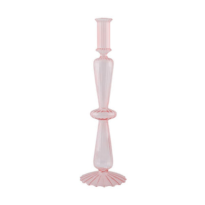 Avelena | Glas Kerzenhalter Pastell