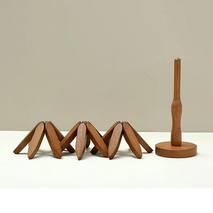 Avelena | Edle Baum Untersetzer in Holzoptik