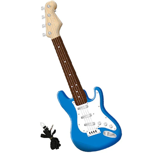 Avelena | 4-Saitige-E-Gitarre Spielzeug für Kinder - Tragbares Musikinstrument, Perfektes Geschenk für junge Musiker