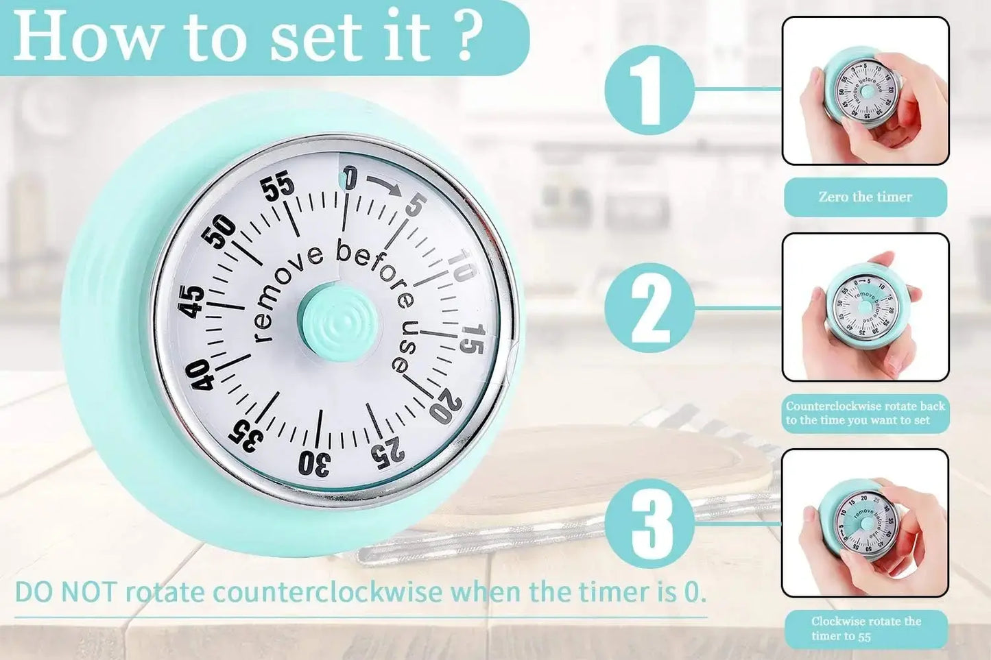 Avelena | Magnetischer Küchentimer