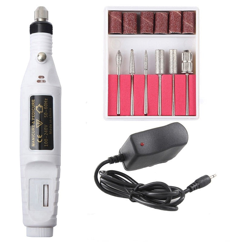 Avelena | Professionelle 6-in-1 Elektrische Nagelfeile