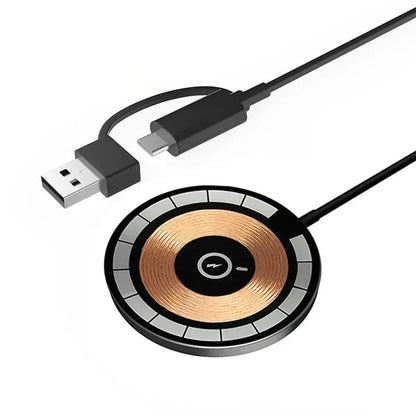 Avelena | Tragbarer Drahtloser Magnetlader 100 W für Iphone und Airpods mit Schnellladung-Pd