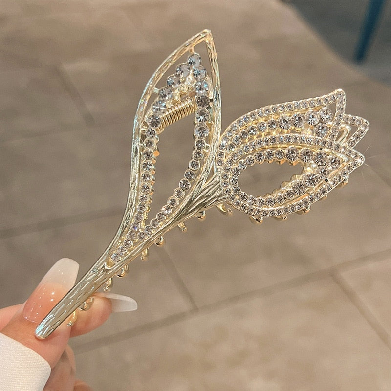 Avelena | Korea Perle Strass Haarnadel