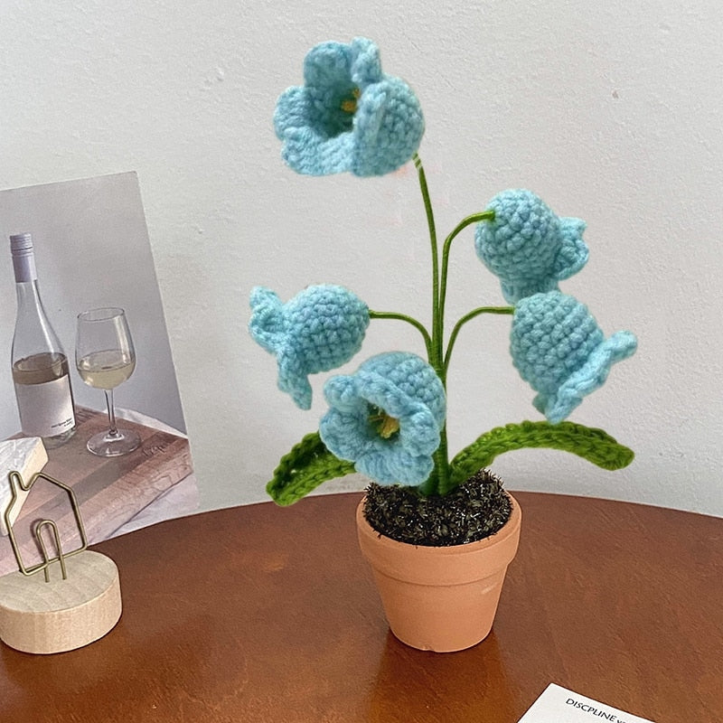 Avelena | Handgefertigte Gehäkelte Blumentopfdekoration