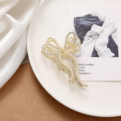 Avelena | Korea Perle Strass Haarnadel