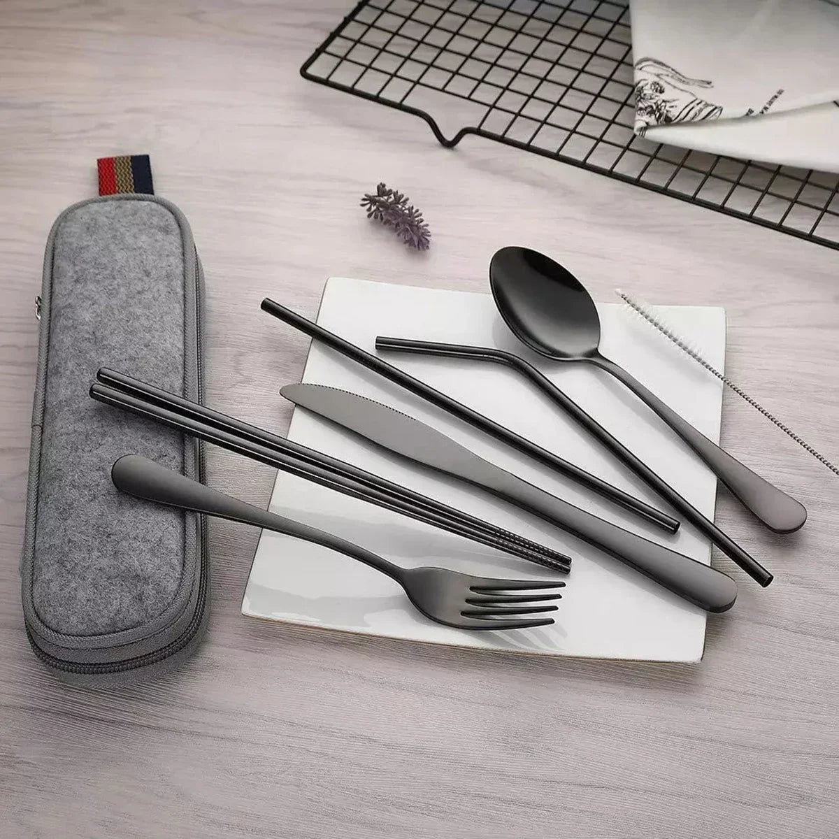 Avelena | Tragbares Besteckset