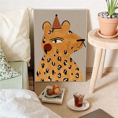 Avelena | Vintage Cartoon Leinwandkunst