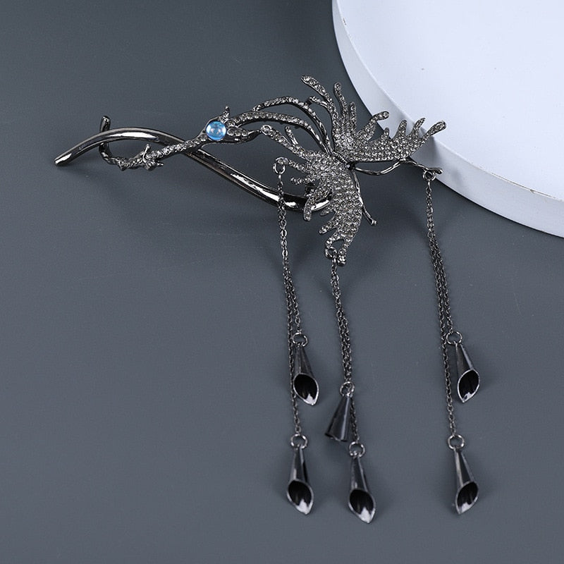 Avelena | Chic Butterfly Pearl Tassel Haarschneide