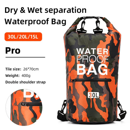 Avelena | Wasserfester Rucksack mit Nass-/Trocken-Trennung Aquavault