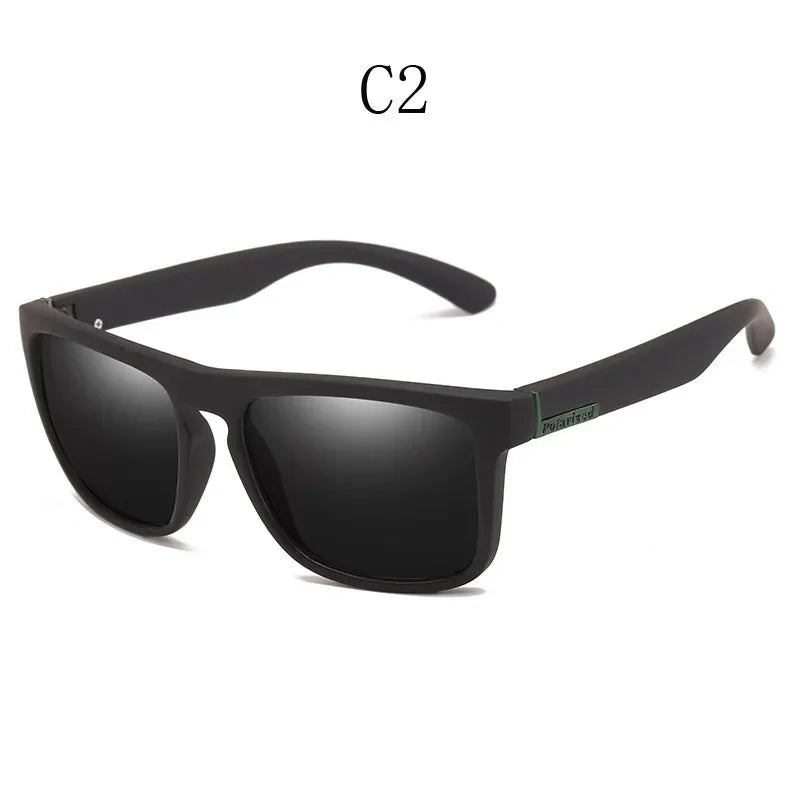 Avelena | Herren Klassiker Rechteckige Uv400 Polarisierte Strandsonnenbrille