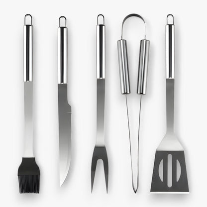 Avelena | Edelstahl BBQ Grillwerkzeugset mit Tragetasche