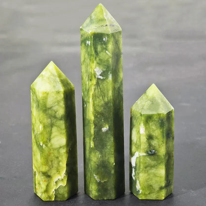Avelena | Energora Kristall-Obelisk | Echter Naturquarz | Für Meditation & Chakra-Heilung | Spirituelles Dekoobjekt