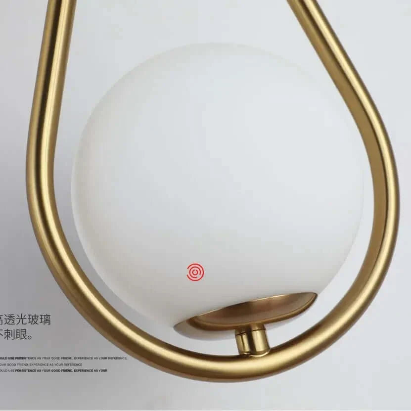 Avelena | Drop Luxus Glas Ballen Wandlampe
