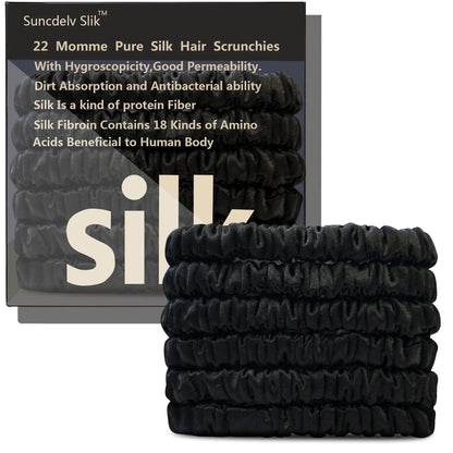 Avelena | Antirutsch Haargummi Haargummi Seiden Scrunchies
