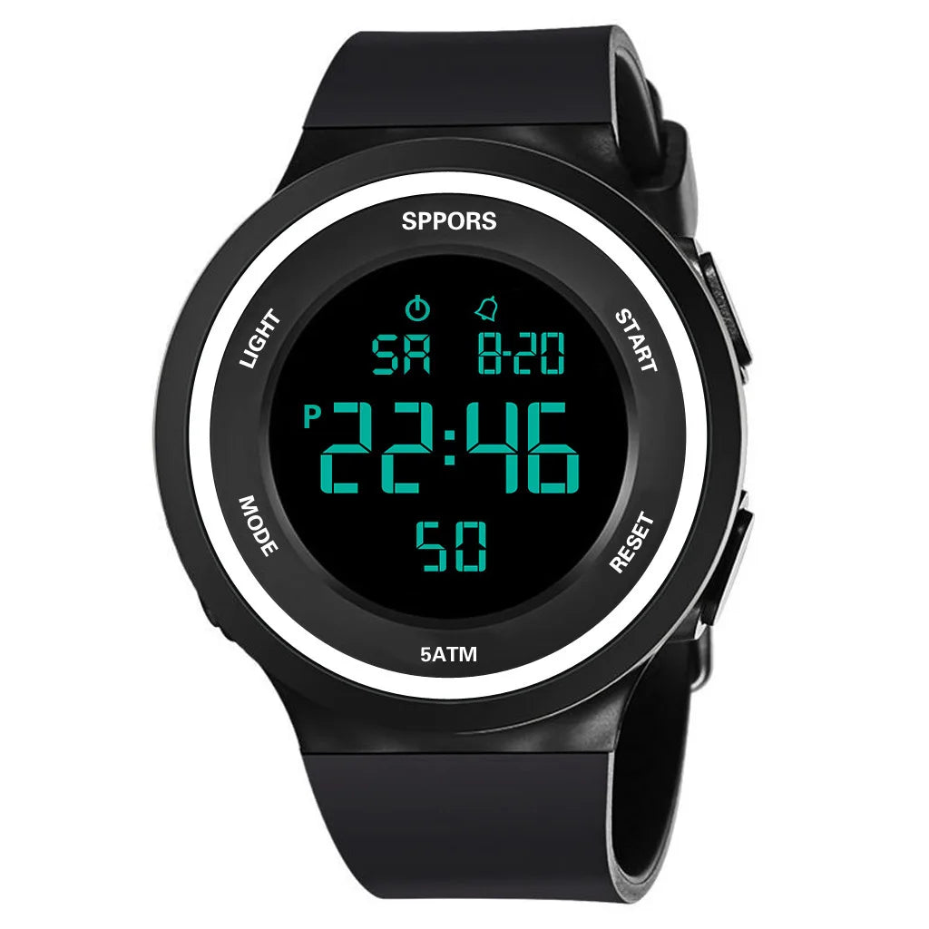 Avelena | Herren Luminous Militäruhr - Wasserdicht Silikon Outdoor Sportarmbanduhr