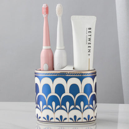 Avelena | Luxuriöser Art Deco Badezimmer-Accessoireshalter