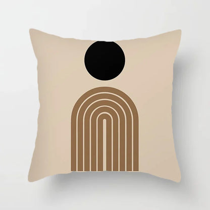 Avelena | Moderne Kunst Abstraktes Muster Dekokissenbezüge Kreative Linien Sofa Stuhl Kissenbezüge Wurfkissenbezüge Home Office Dekor