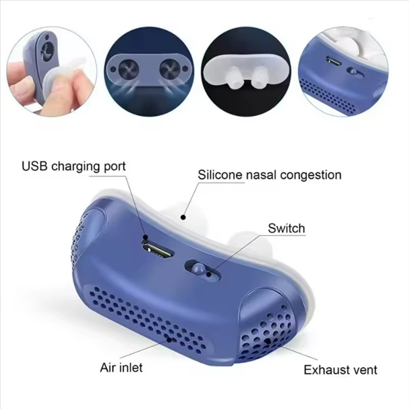 Avelena | Einstellbares elektrisches Antischnarchgerät mit individuellem Luftstrom