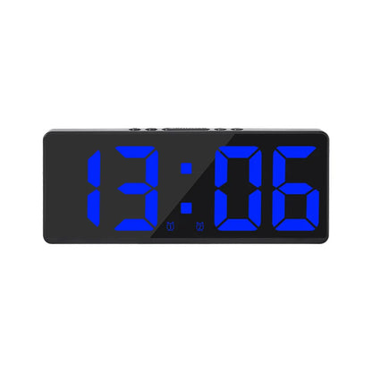 Avelena | Led Uhr Stilvolle Wecker mit Nachtmodus