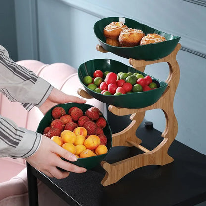 Avelena | Obstturm Eleganter Metall Obstständer