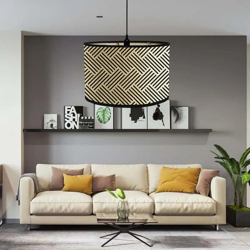 Avelena | Art Deco Lampenschirm Trommel