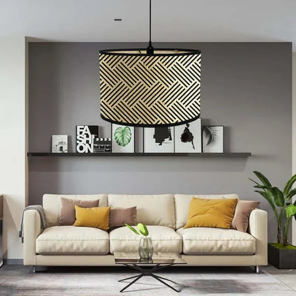 Avelena | Art Deco Lampenschirm Trommel