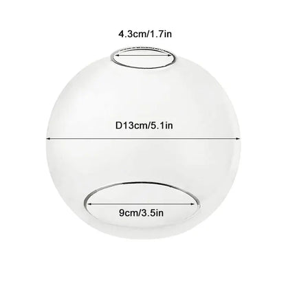 Avelena | ClearShade | Lampenschirm Transparente Lichtabdeckung