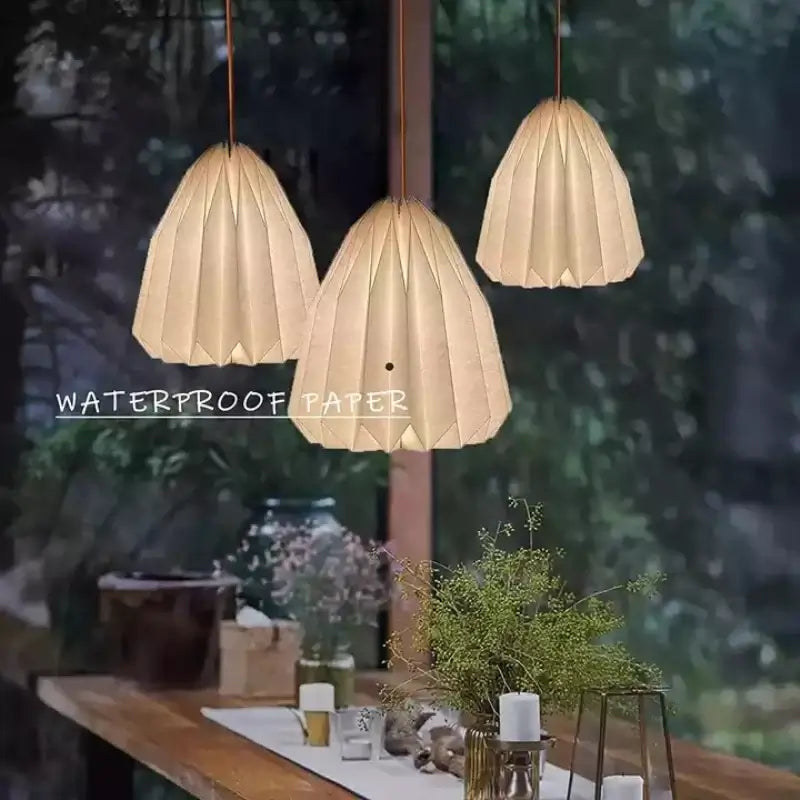 Avelena | Elegante von Origami inspirierte Papierlaterne