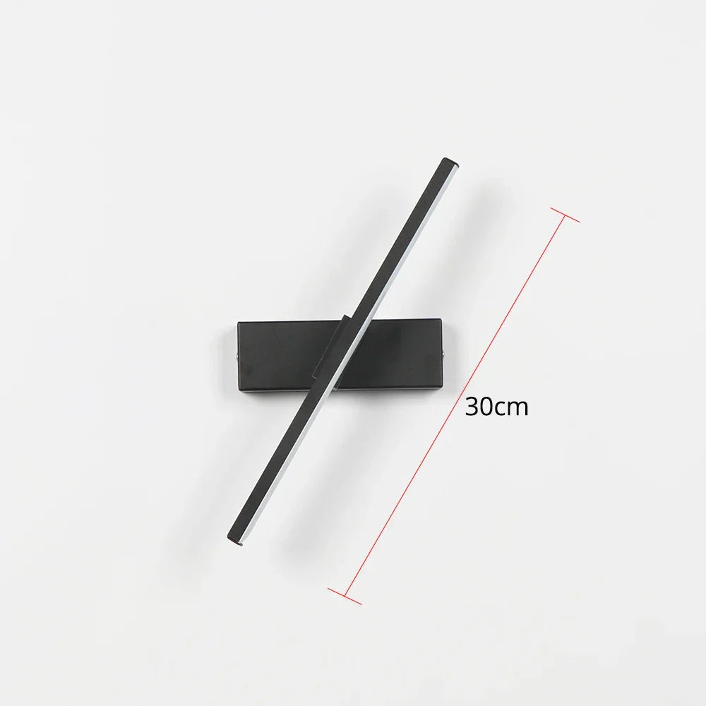 Avelena | Moderne drehbare Schlafzimmer Nachttisch Wandlampe - Einstellbare LED Wandlampenfassung