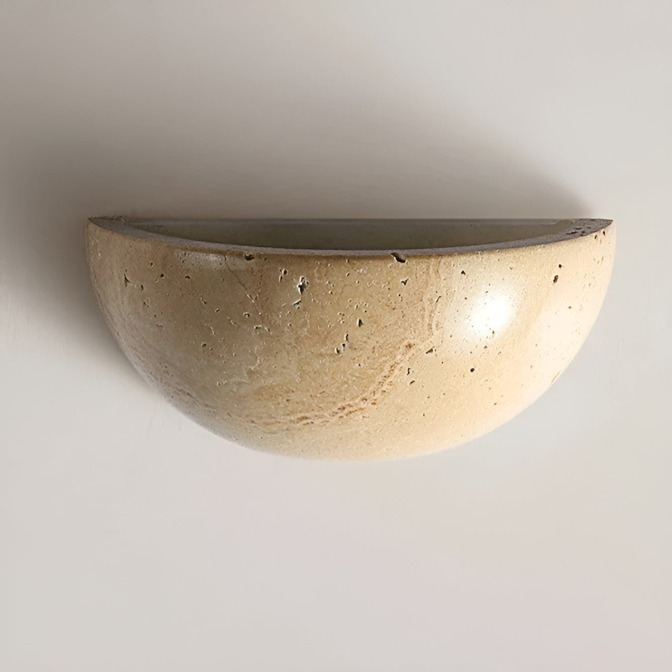 Avelena | Elegante Wabi-Sabi Leder Wandbeleuchtung Korzito Wandlampe