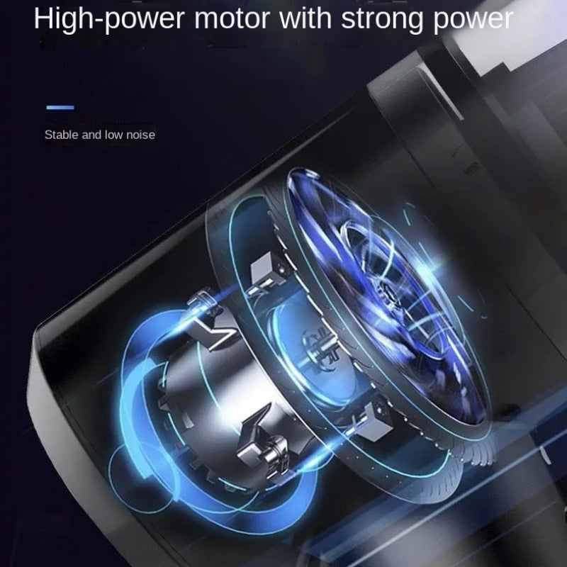 Avelena | CleanMate | Leistungsstarker Kabelloser Staubsauger für Zuhause und Auto