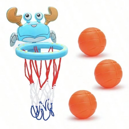 Avelena | Dinosaur Bad Basketballkorb Spielset für Kleinkinder mit drei Bällen