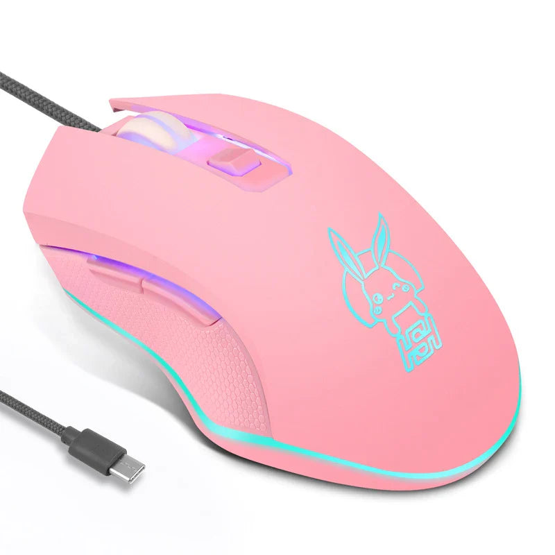 Avelena | Farbig Leuchtende Usb-C Gaming Maus