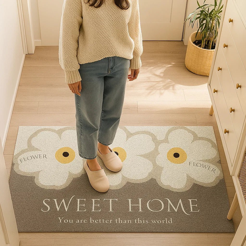 Avelena | Waschbarer, rutschfester Fußmatte für Innen- und Außenbereiche