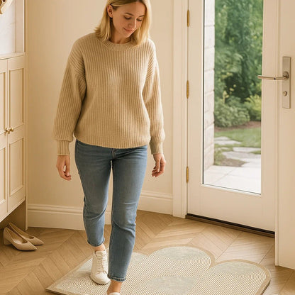 Avelena | Waschbarer, rutschfester Fußmatte für Innen- und Außenbereiche