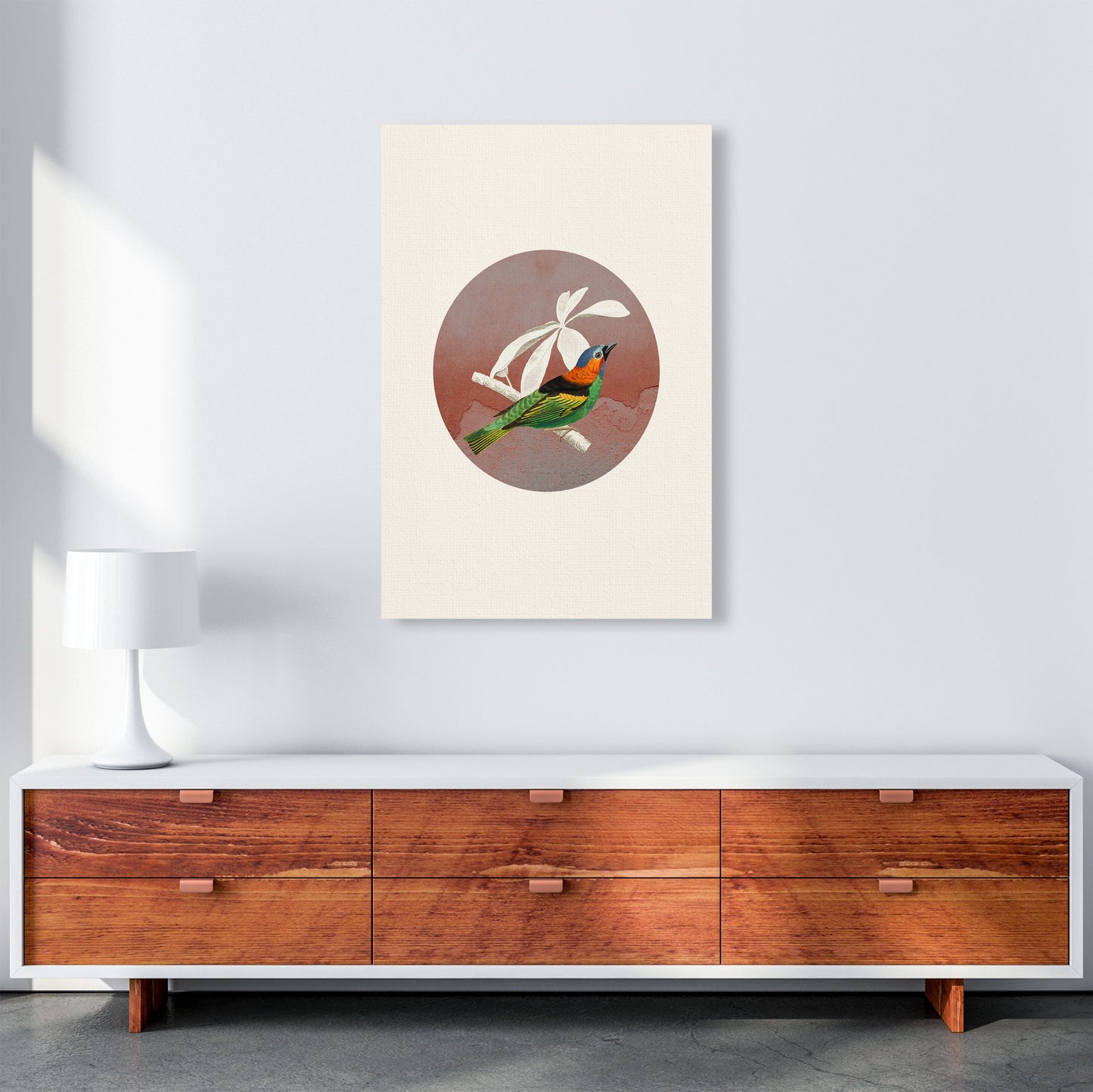 Avelena | Vogelcollage II Kunstdruck von Seven Trees Design