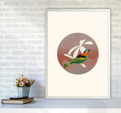 Avelena | Vogelcollage II Kunstdruck von Seven Trees Design