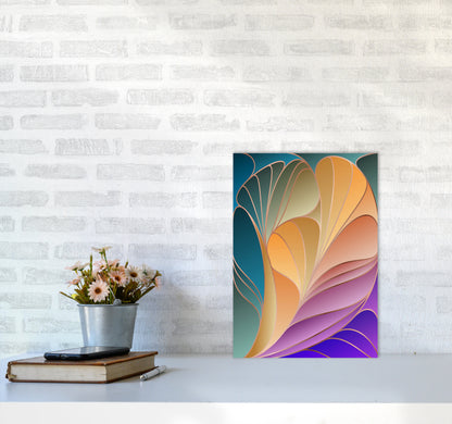 Avelena | Farbenfrohe Art Deco IV Kunstdigitaldruck