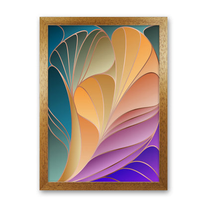 Avelena | Farbenfrohe Art Deco IV Kunstdigitaldruck