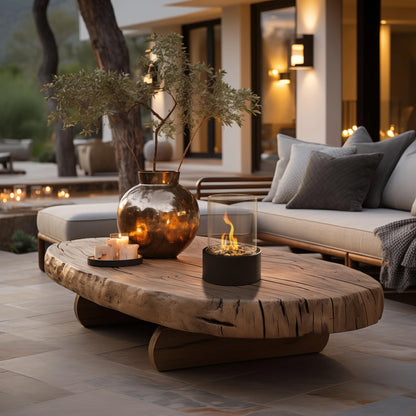 Avelena | TableFlame | Elegante & Moderne Tischfeuerlaterne