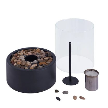 Avelena | TableFlame | Elegante & Moderne Tischfeuerlaterne