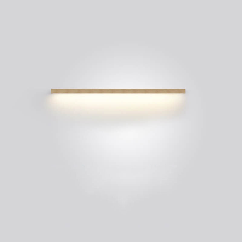 Avelena | ZenBeam Japanische LED Wandleuchte | Massivholz Design | Moderne Akzentbeleuchtung