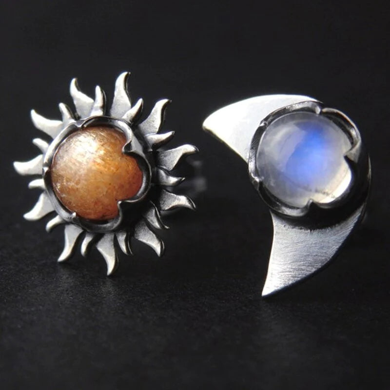 Avelena | Ohrringe Sonne und Mond Sunny