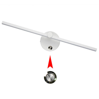 Avelena | Nordic Minimalist Aluminium Lange Bar Schalter LED Spiegel Wandleuchte Lampe