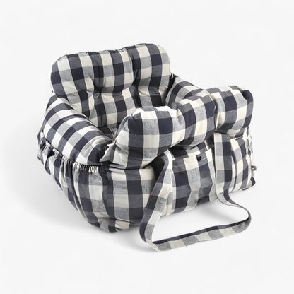 Avelena | ComfyRide | Hund Autositzbett – Sicher, Weich & Reisefreundliche Haustiertrage